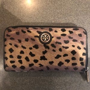 Leopard Print Tory Burch Wallet